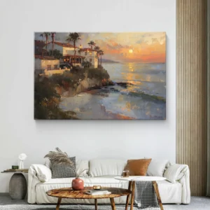 Crépuscule sur la Côte