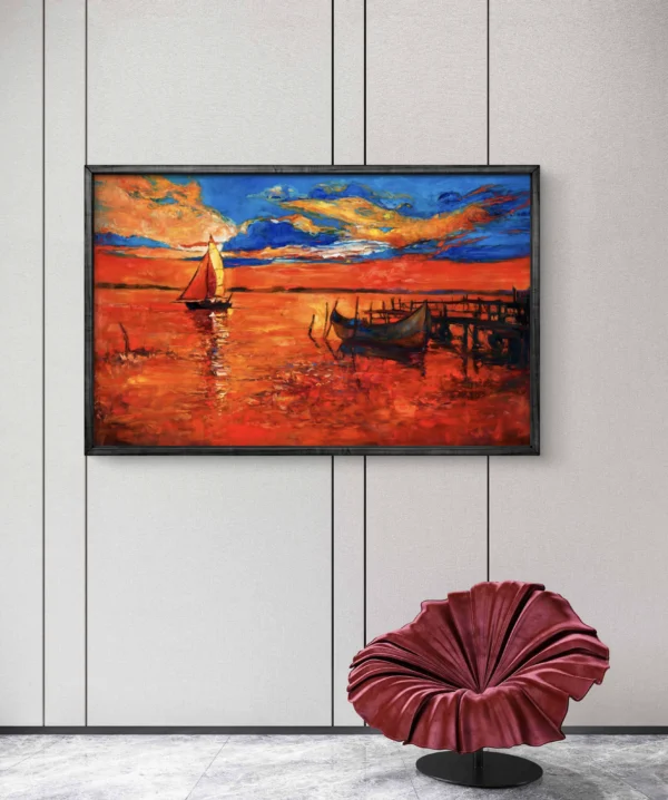Crépuscule en Feu