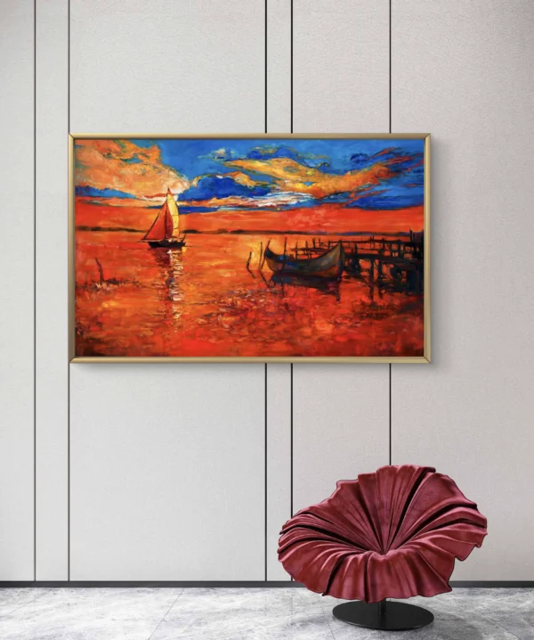 Crépuscule en Feu