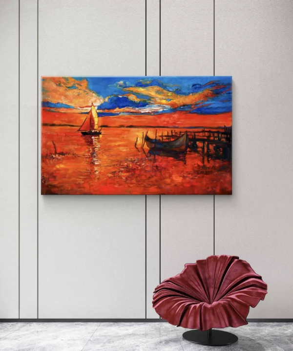 Crépuscule en Feu
