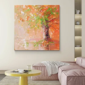 Arbre aux Couleurs du Crépuscule