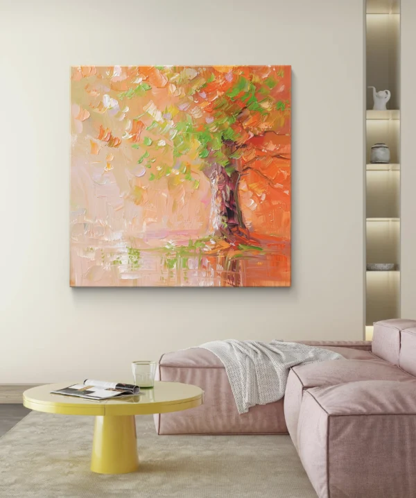 Arbre aux Couleurs du Crépuscule