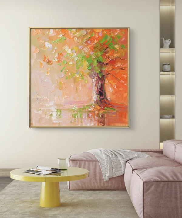 Arbre aux Couleurs du Crépuscule