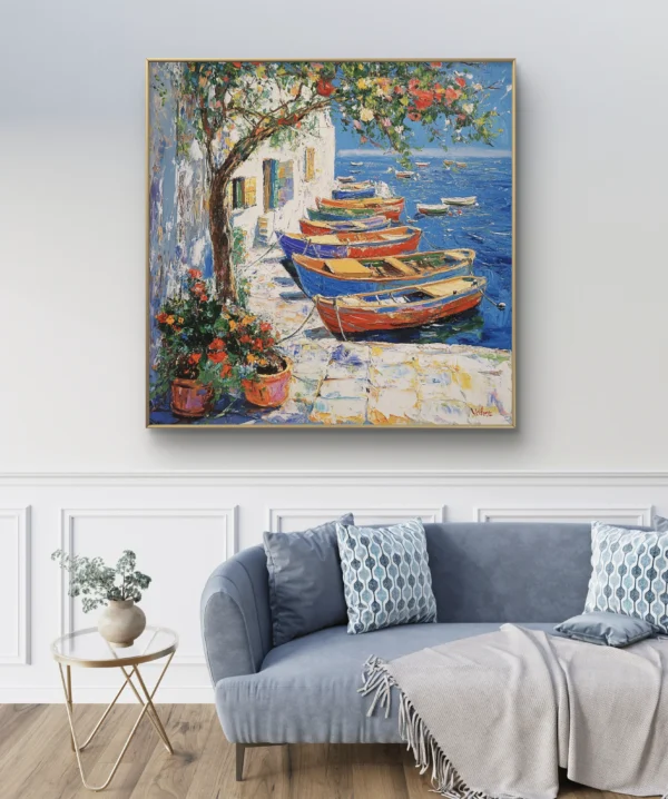 8a290fc0-5cdd-11f0-9bca-23eb5298fd94 Les barques au port méditerranéen