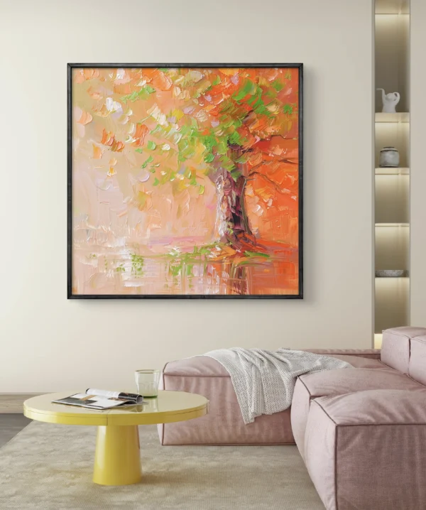 Arbre aux Couleurs du Crépuscule