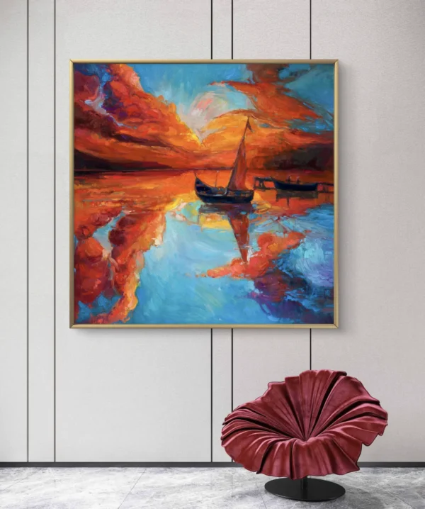 Crépuscule en Flammes