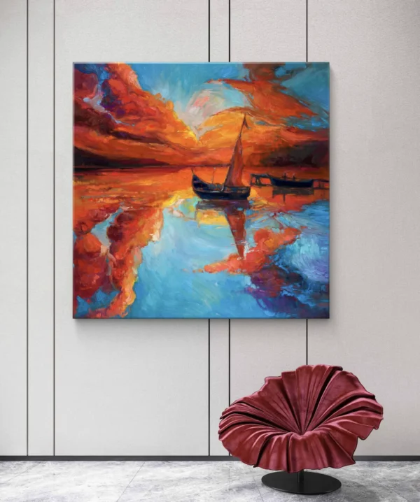 Crépuscule en Flammes