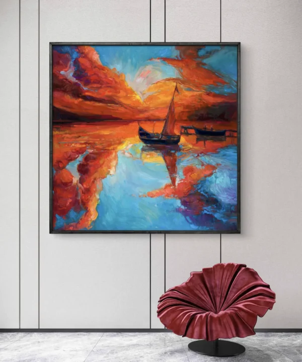 Crépuscule en Flammes