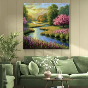 Rivière au Printemps