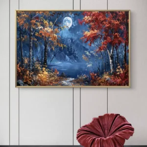 Reflets d’Automne au Clair de Lune