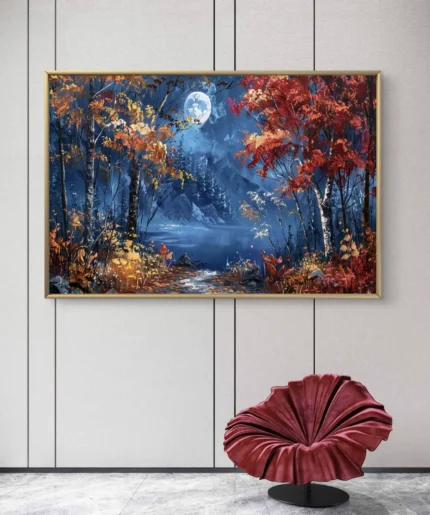 Reflets d’Automne au Clair de Lune